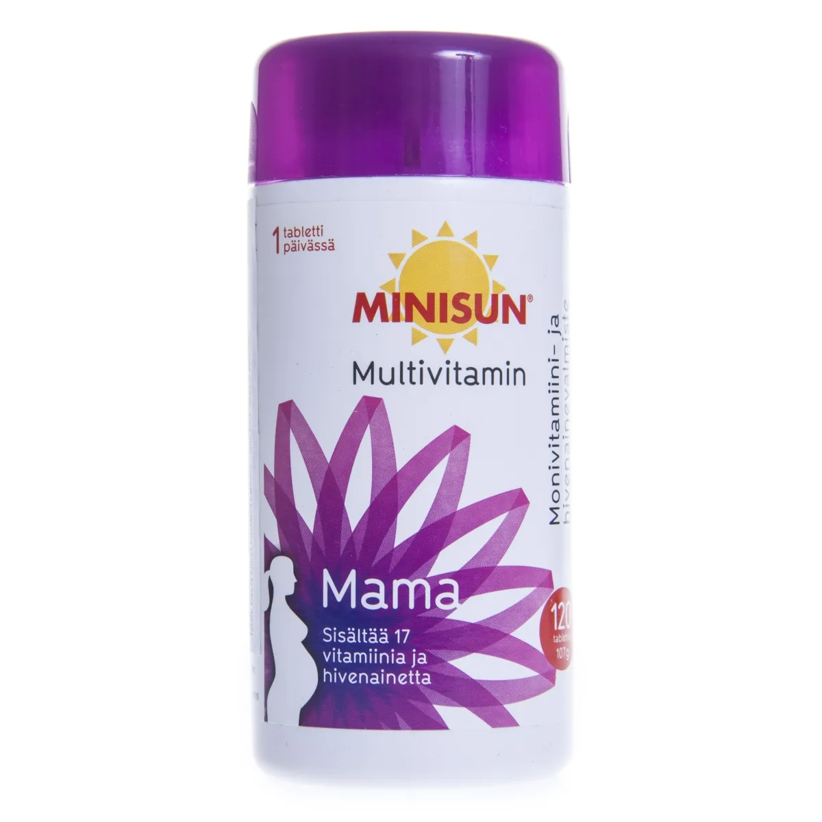 MINISUN MAMA MULTIVITAMIIN TBL N120 - Product Image