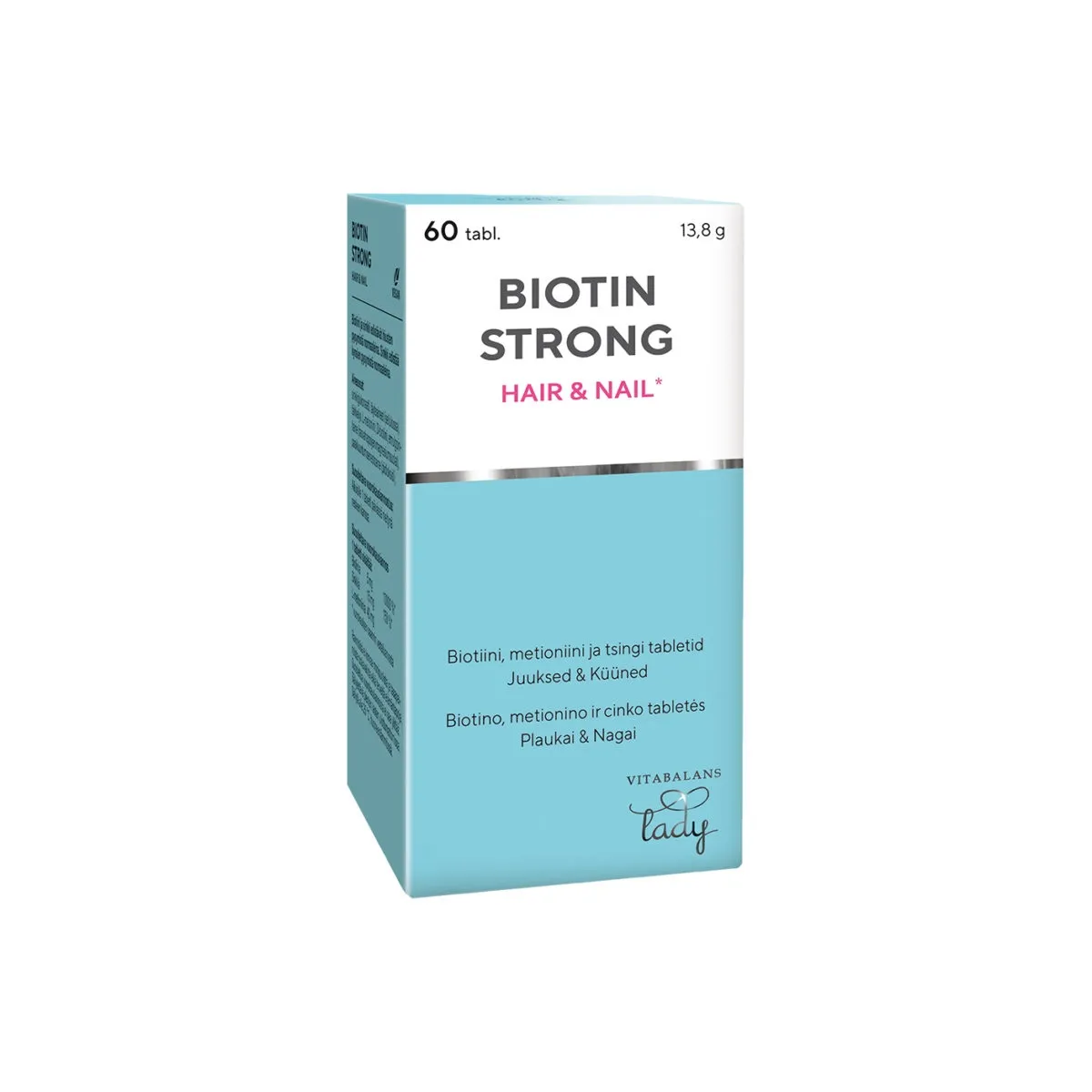 BIOTIIN STRONG HAIR&NAIL TBL N60