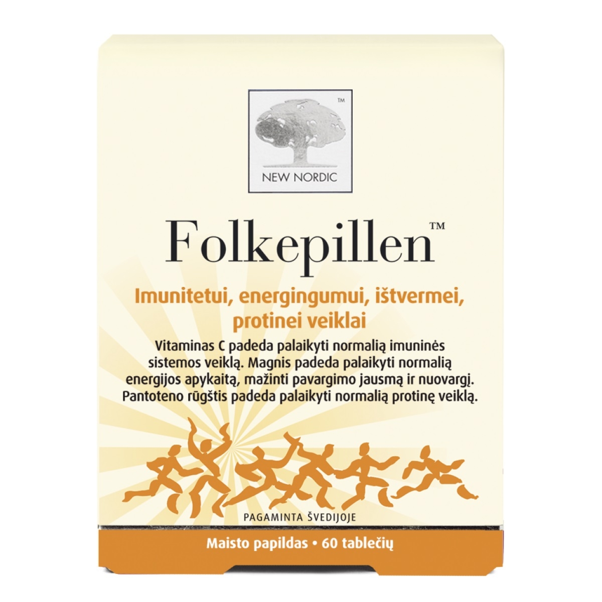 NEW NORDIC FOLKEPILLEN TBL N60