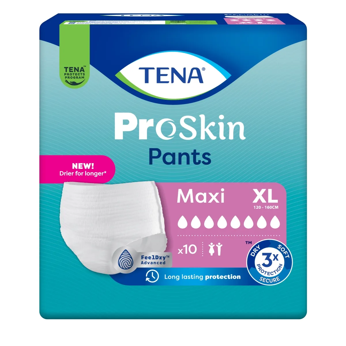 TENA PANTS MAXI XL N10 - Изображение товара