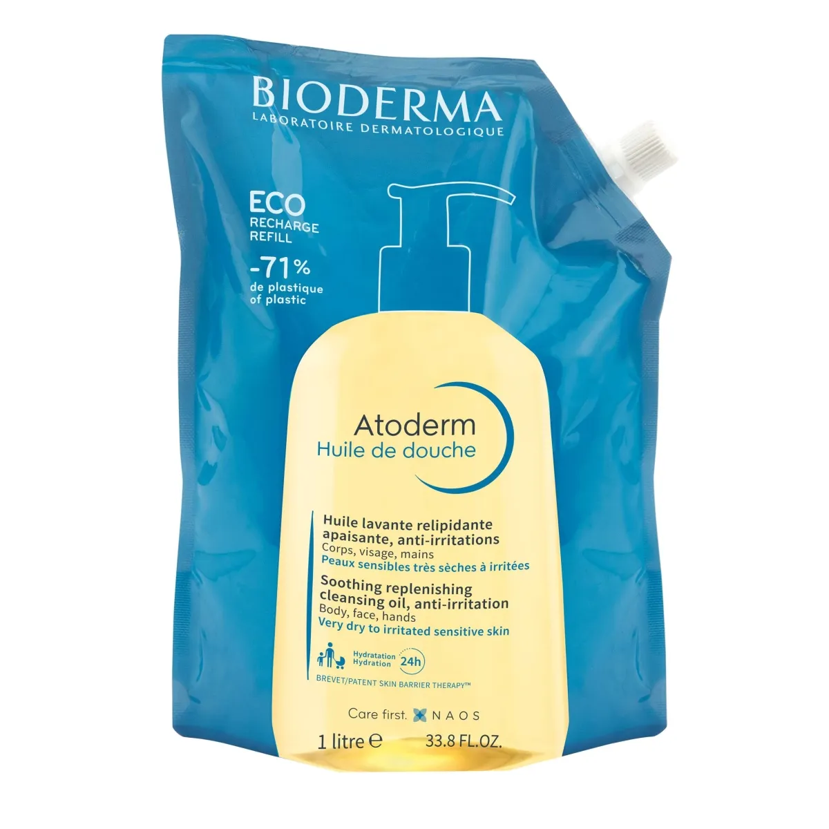 BIODERMA ATODERM DUSHIÕLI TÄITEPAKEND 1000ML