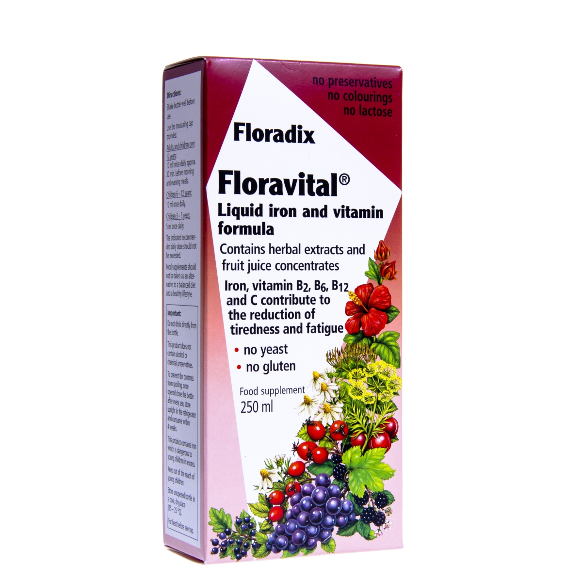 SALUS FLORADIX FLORAVITAL 250ML - Product Image