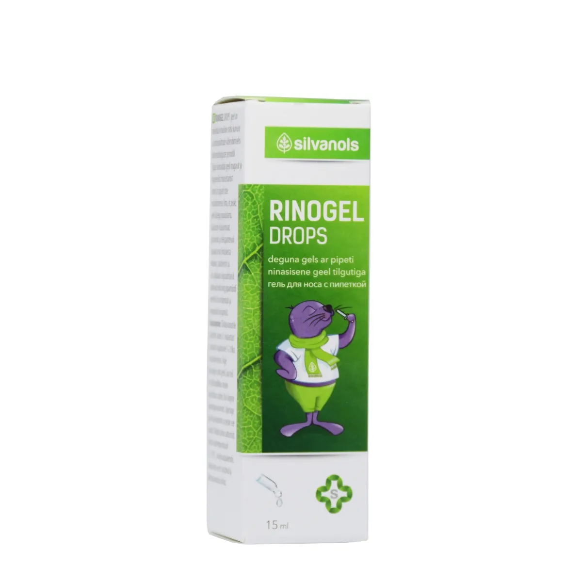 RINOGEL DROPS GEEL TILGUTIGA 15ML - Product Image