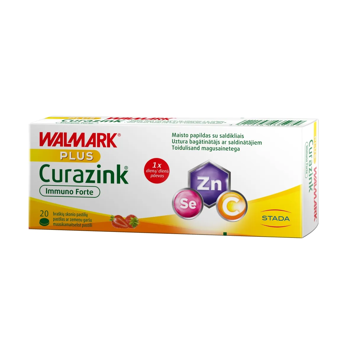 WALMARK CURAZINK IMMUNO FORTE N20 - Изображение товара