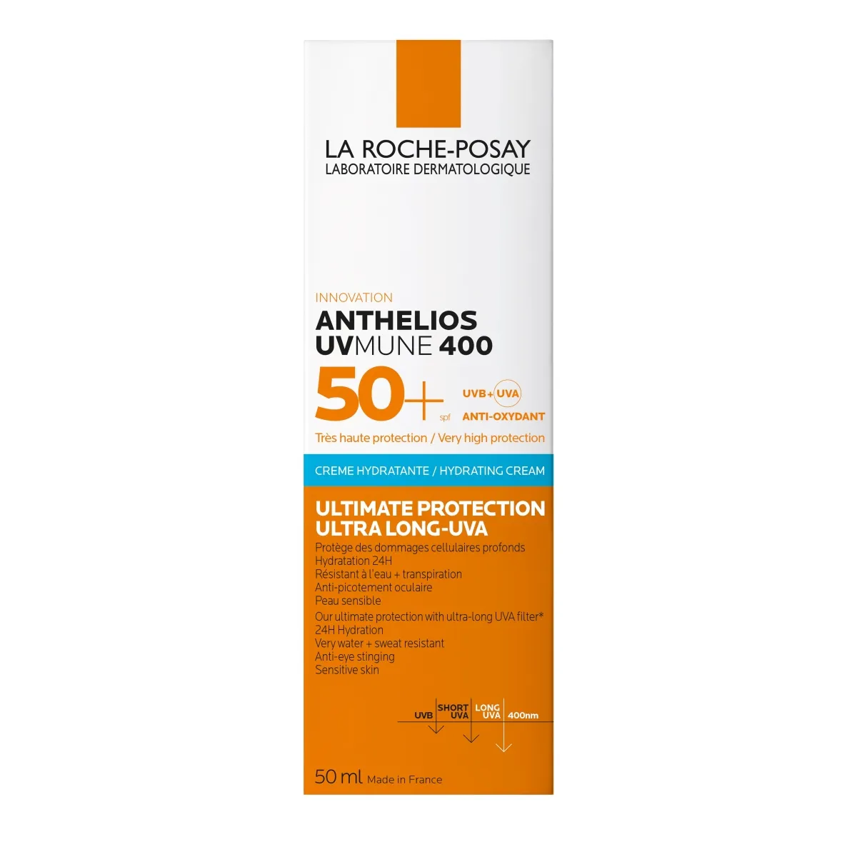 LA ROCHE-POSAY PÄIKESEKAITSEKREEM NÄOLE NIISUTAV SPF50 50ML - Изображение товара