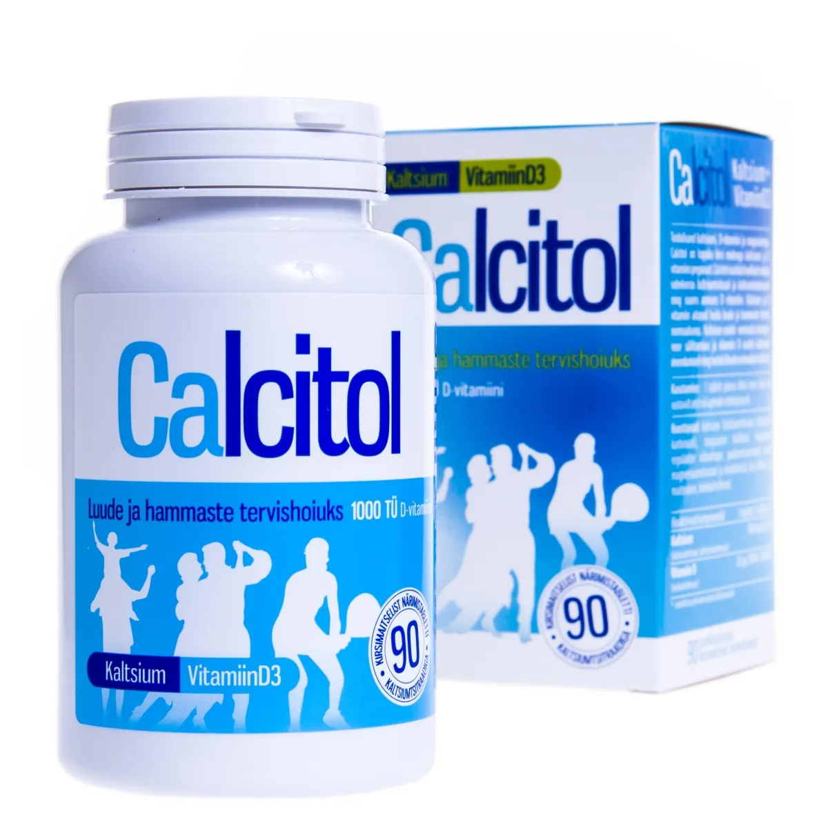 CALCITOL NÄRIMISTBL 500MG+1000TÜ N90 - Изображение товара