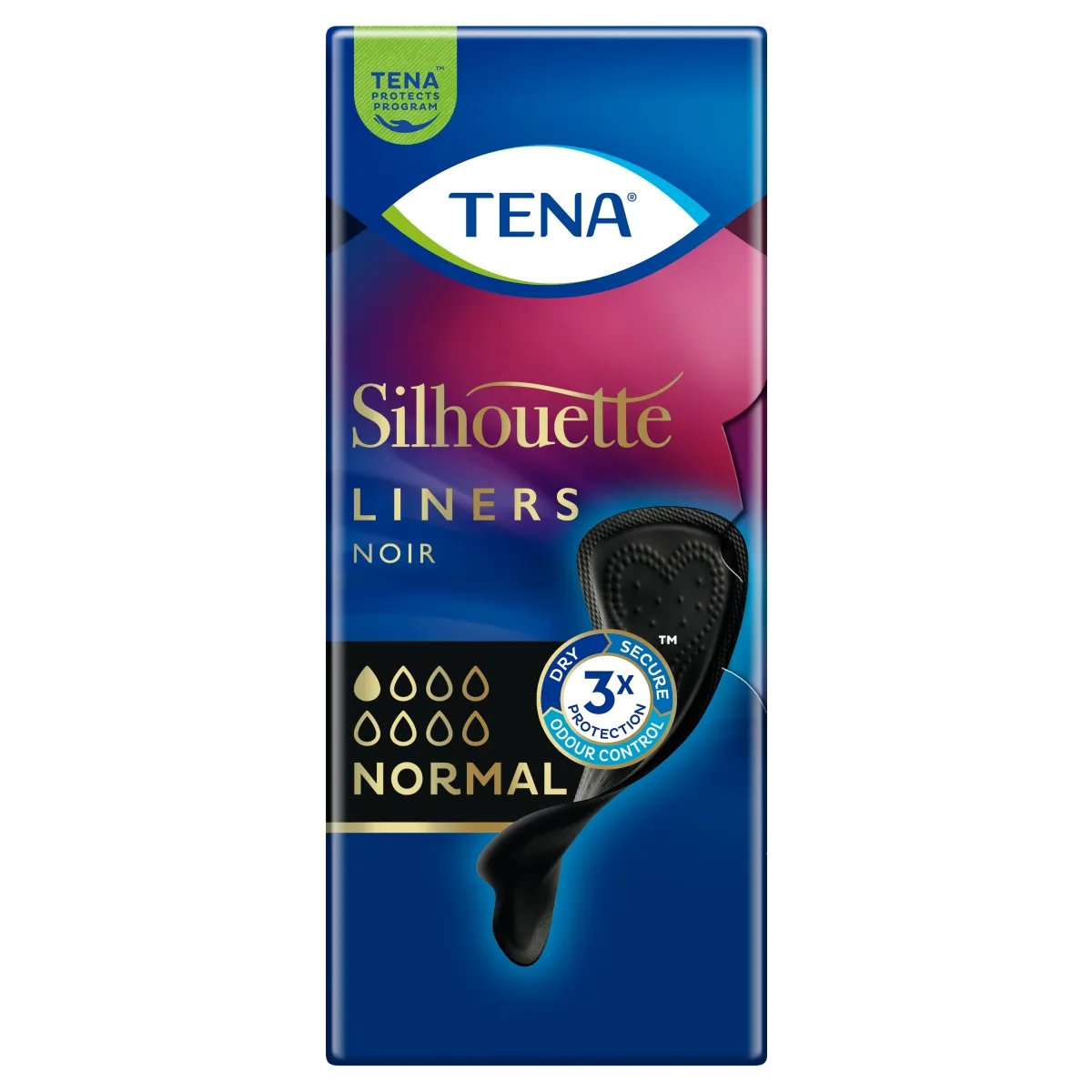 TENA SILHOUETTE NOIR NORMAL PESUKAITSE N26