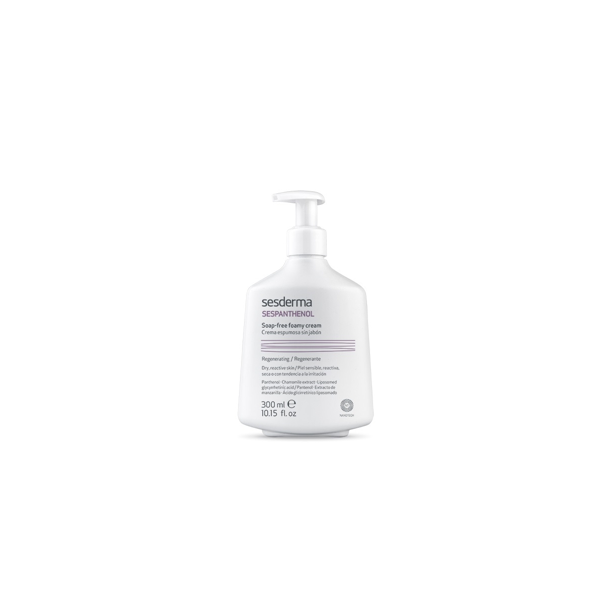 SESDERMA SESPANTHENOL PUHASTAV VAHT TUNDLIKULE NAHALE 300ML