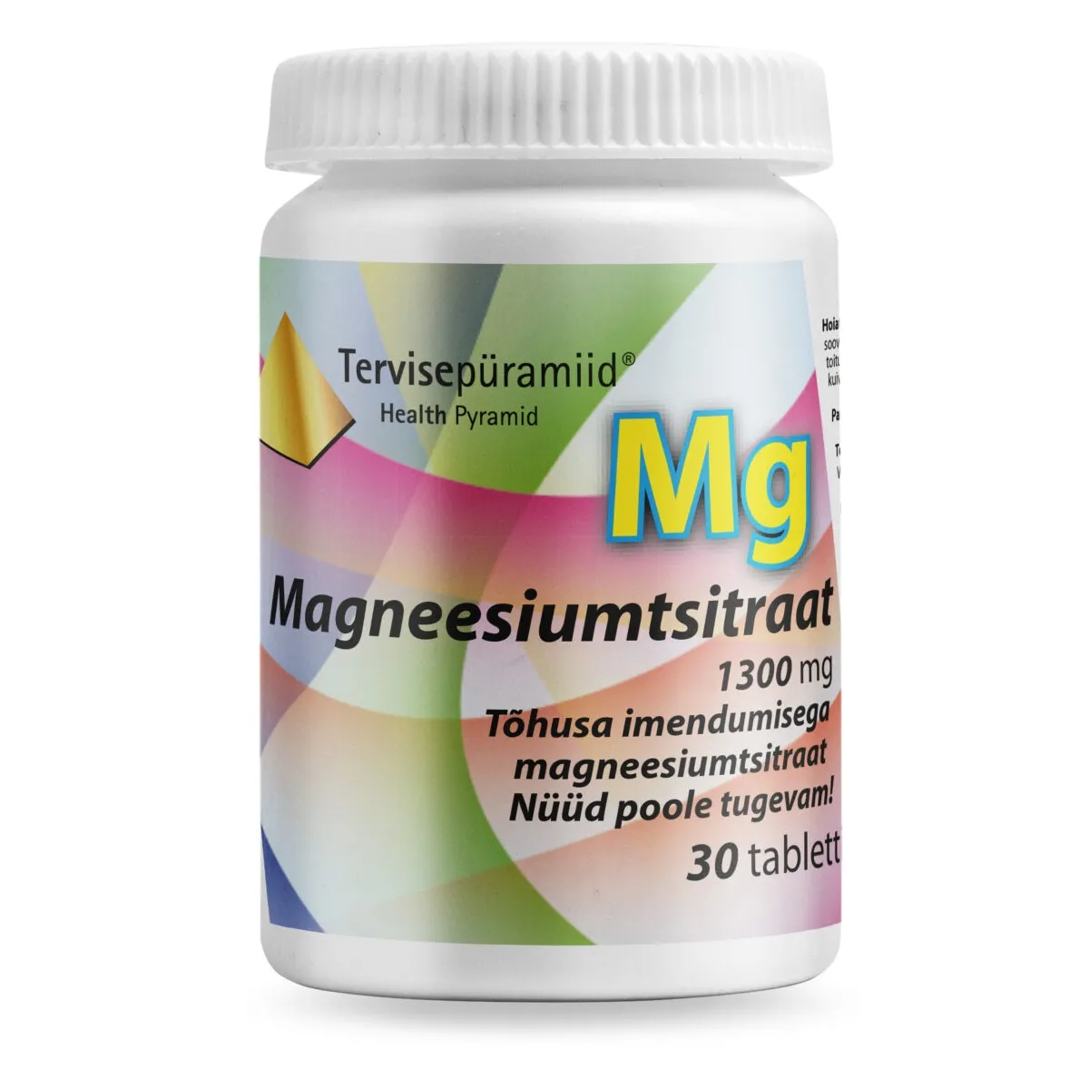 TERVISEPÜRAMIID MAGNEESIUMTSITRAAT TBL 1300MG N30 UUS - Изображение товара