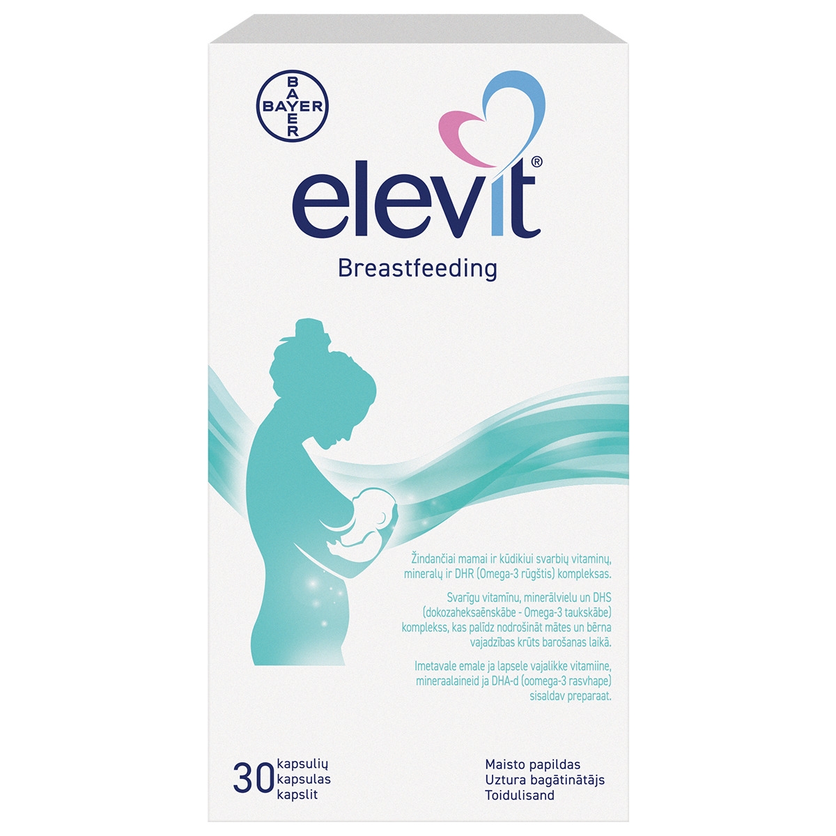 ELEVIT BREASTFEEDING KAPSLID N30 - Product Image