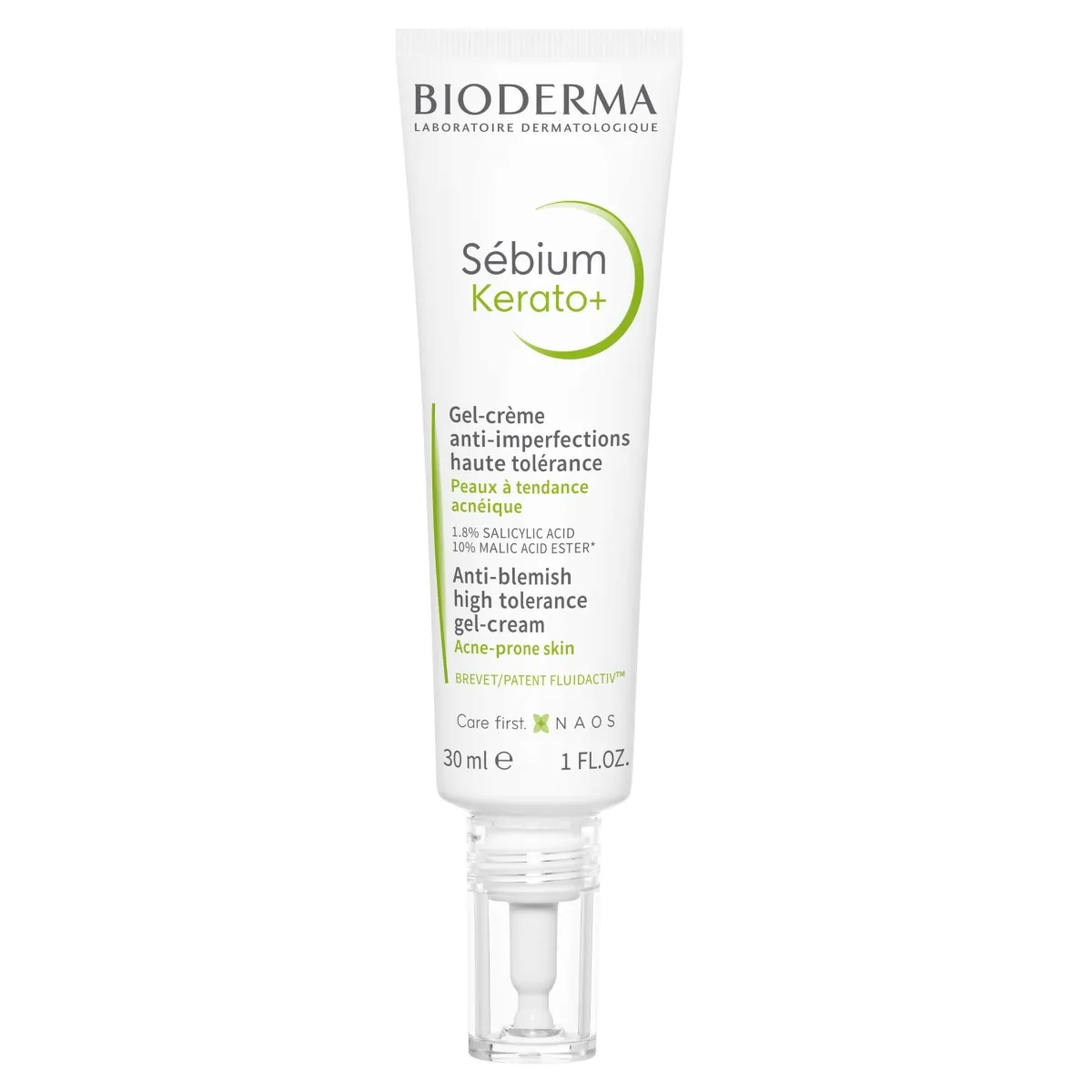 BIODERMA SEBIUM KERATO+ GEELKREEM AKNELISELE NAHALE 30ML - Product Image