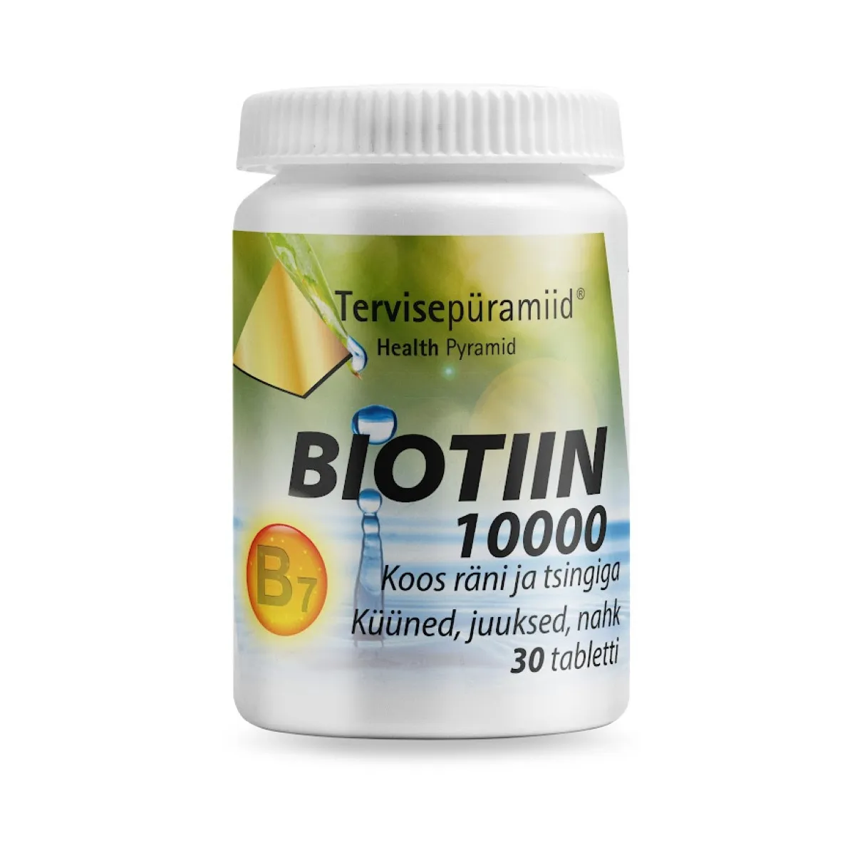 TERVISEPÜRAMIID BIOTIIN 10000 N30