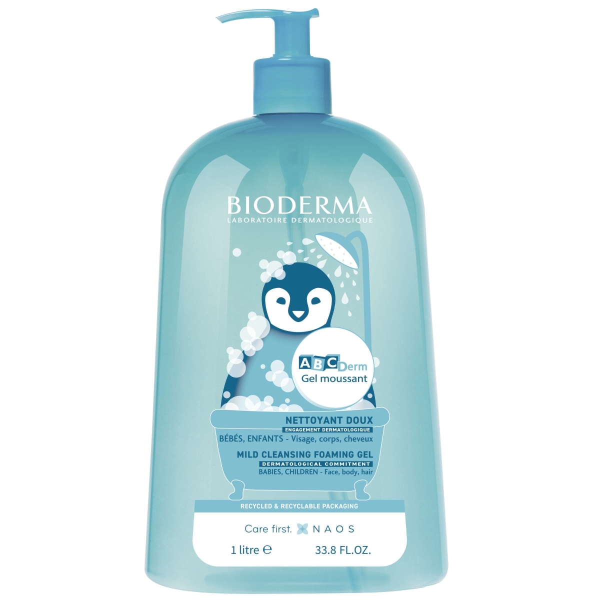 BIODERMA ABCDERM DUSHIGEEL 1000ML