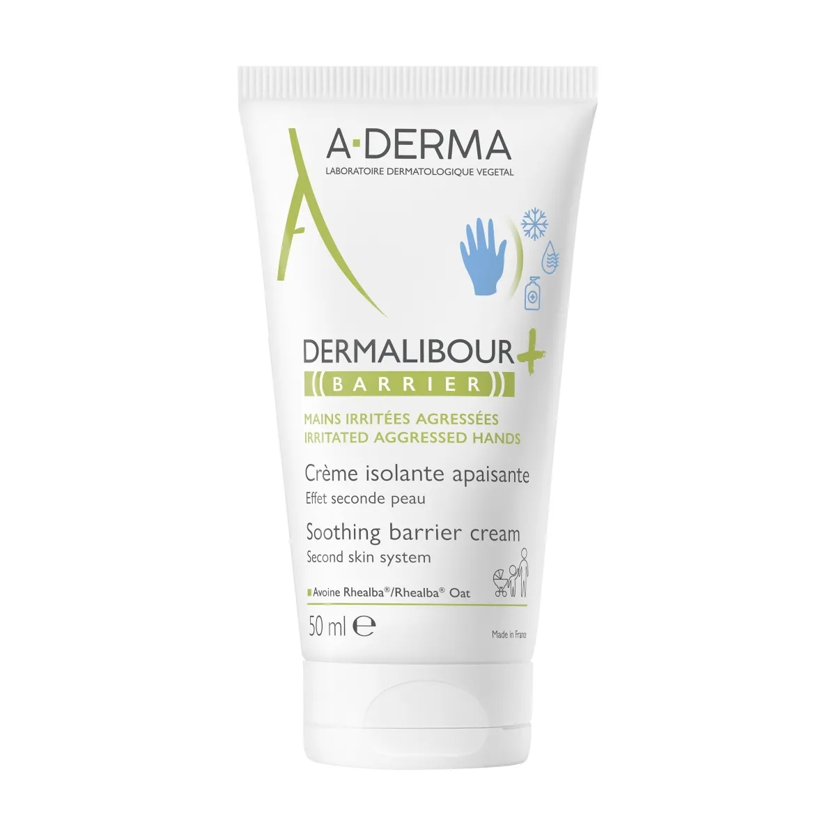 A-DERMA DERMALIBOUR+ BARRIER KREEM KAITSEV 50ML