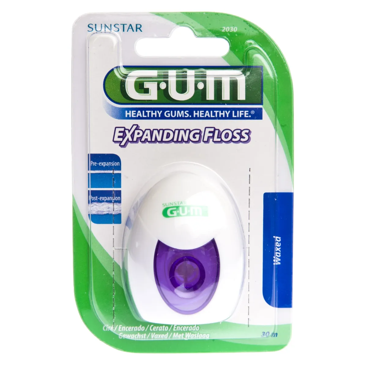 GUM EXPANDING ЗУБНАЯ НИТЬ 30M /2030/ - Product Image