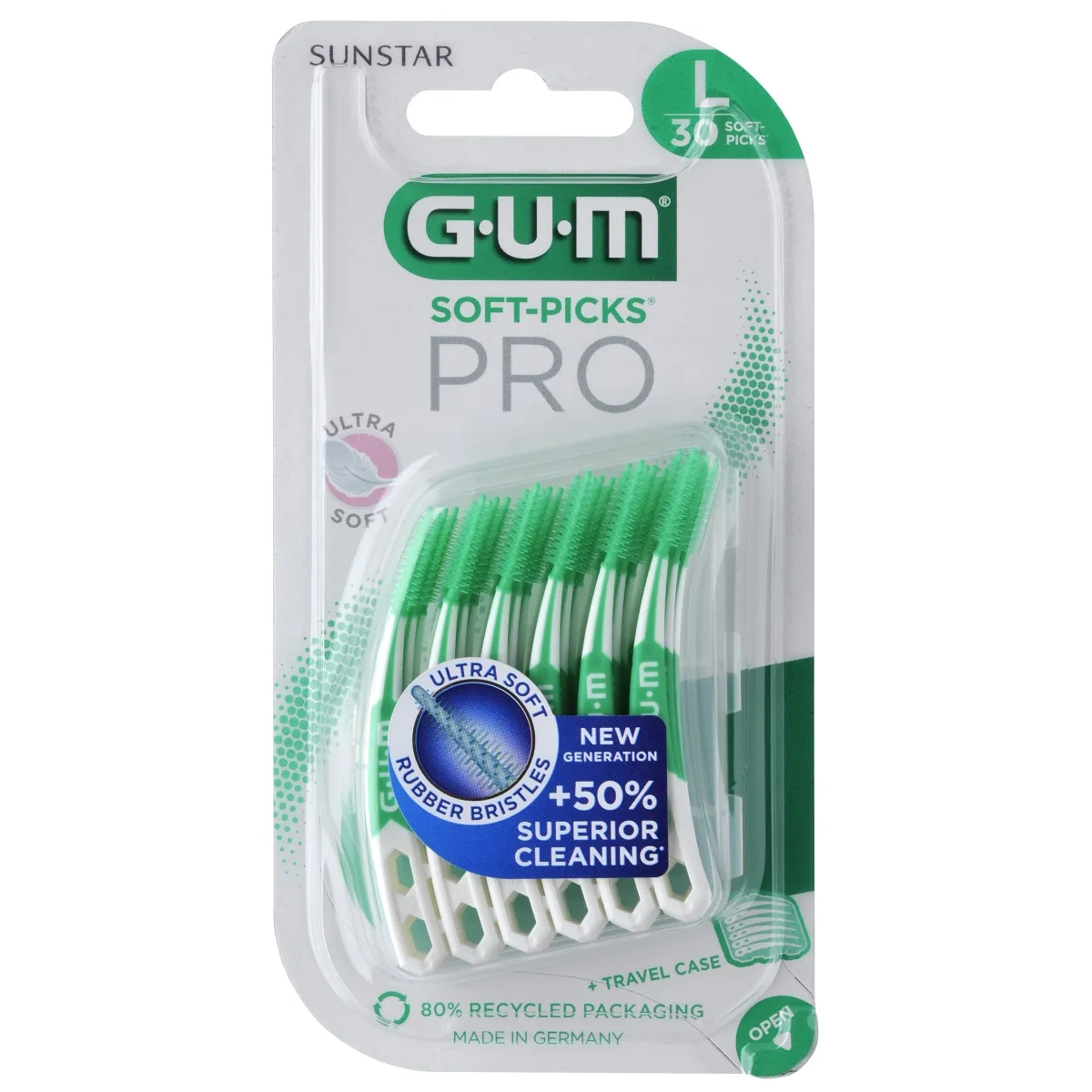 GUM SOFT-PICKS PRO HAMBATIKUD LARGE N30 - Изображение товара