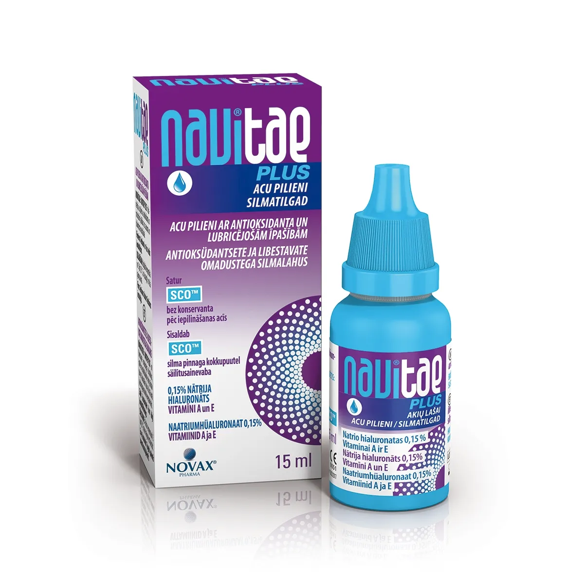 NAVITAE PLUS SILMATILGAD 15ML - Изображение товара