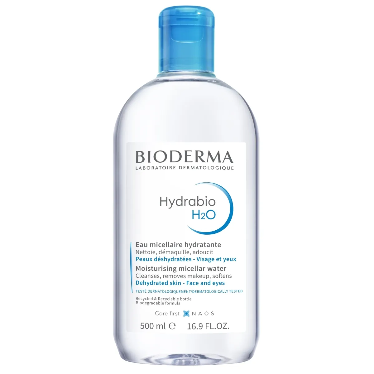 BIODERMA HYDRABIO H2O MITSELLAARVESI 500ML