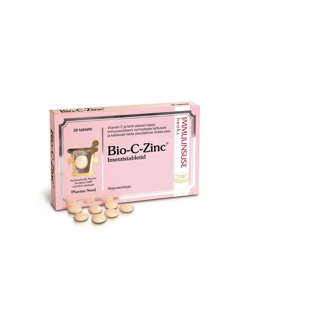 BIO-C-ZINC TBL N30 - Product Image