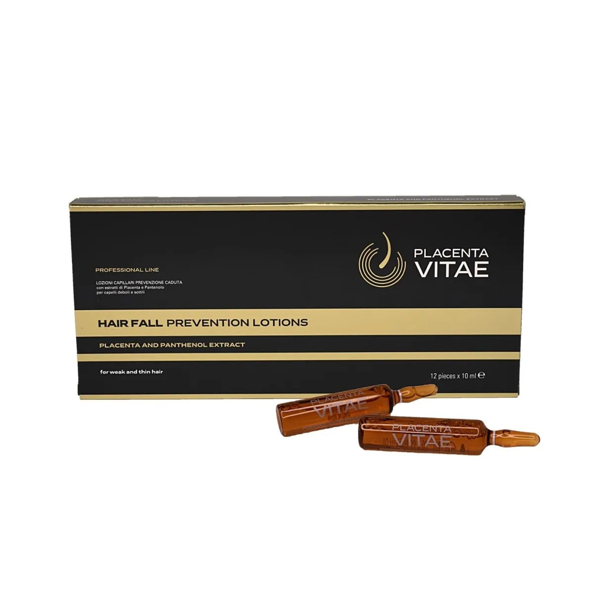 PLACENTA VITAE AMPULLID JUUSTE VÄLJALANGEMISE VASTU 10ML N12