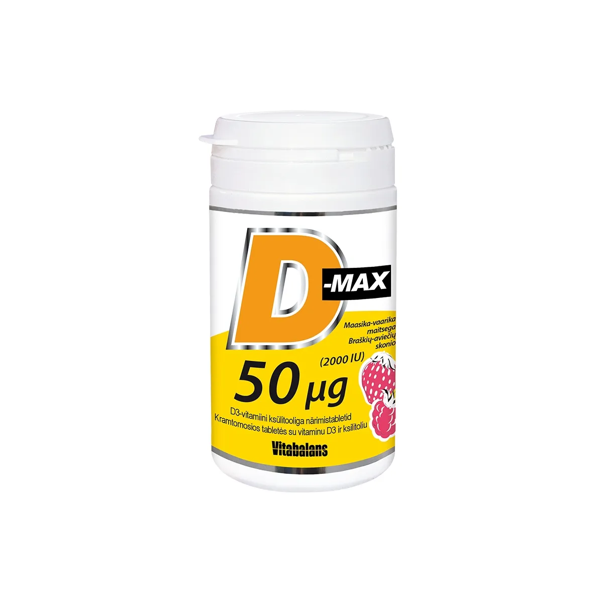 D-MAX NÄRIMISTABLETID 50MCG N90