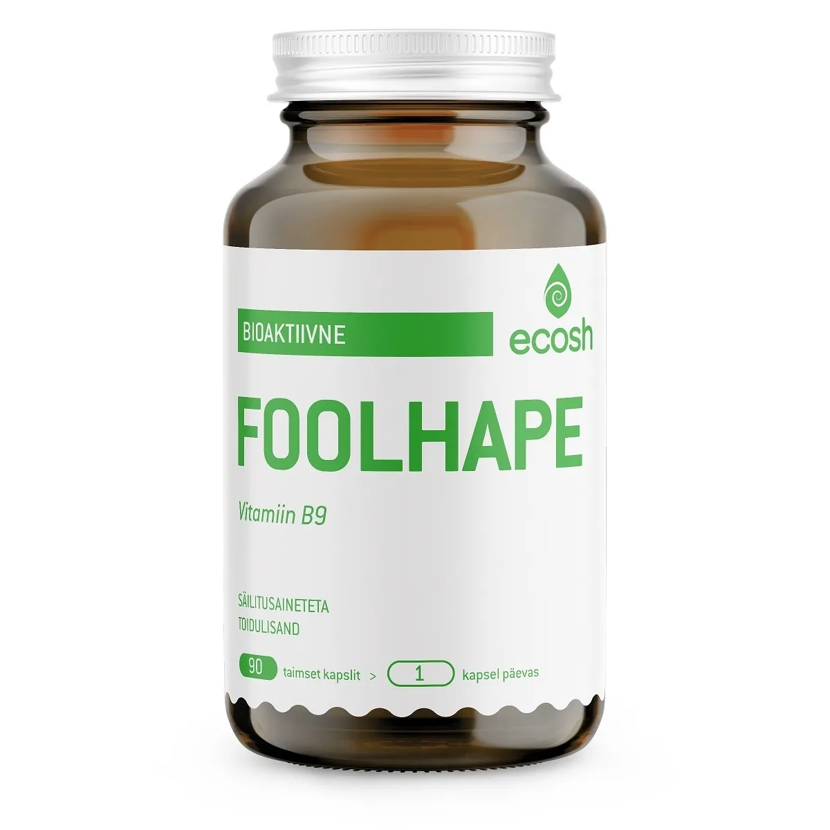 ECOSH BIOAKTIIVNE FOOLHAPE CAPS 800MCG N90 - Изображение товара