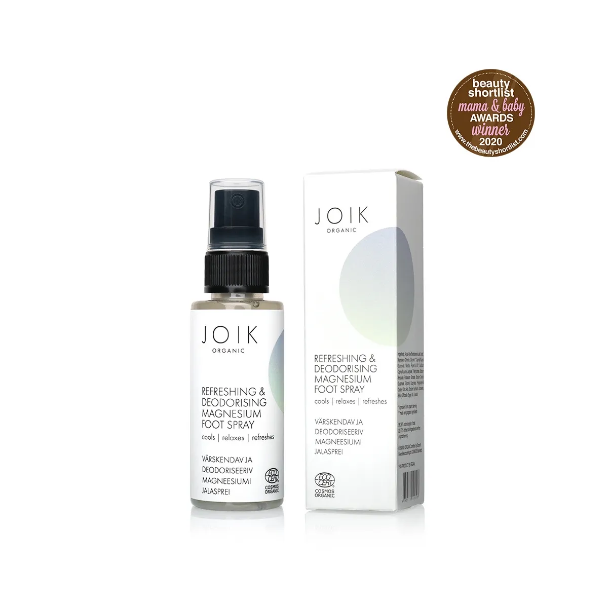 JOIK ORGANIC JALASPREI MAGNEESIUMIGA LÕÕGASTAV 50ML - Изображение товара