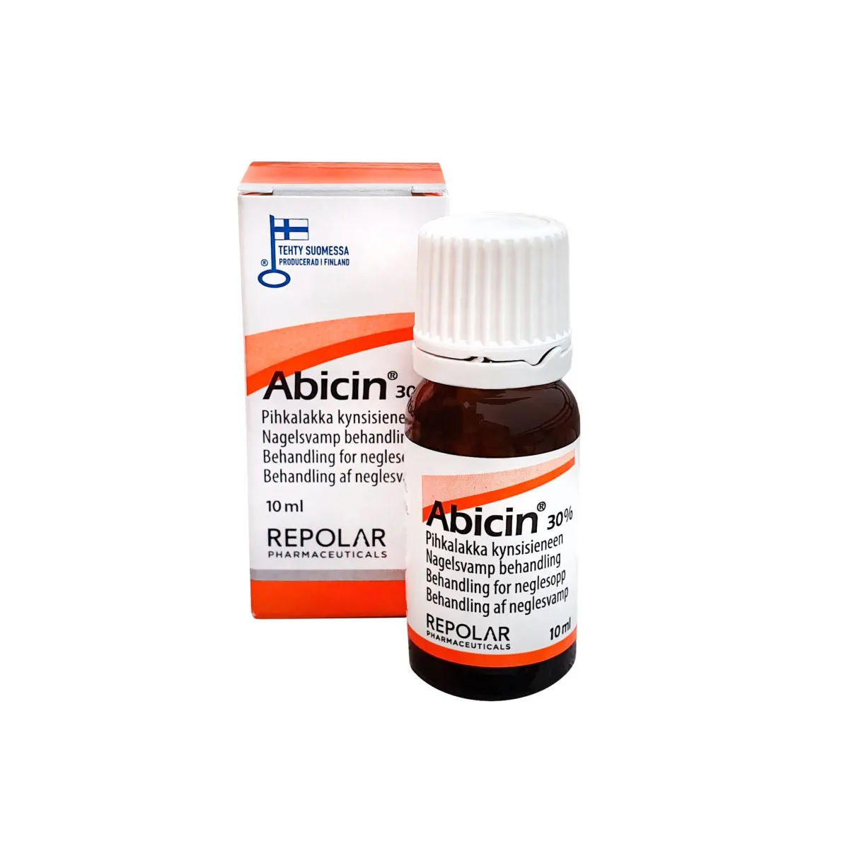 ABICIN 30% VAIGULAKK 10ML - Product Image