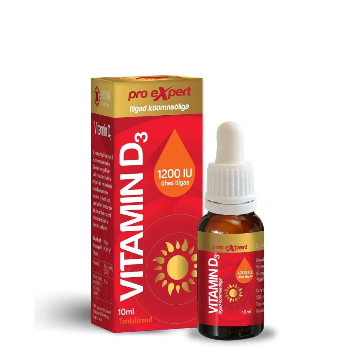 VITAMIN D3 PRO EXPERT 1200IU TILGAD 10ML - Изображение товара