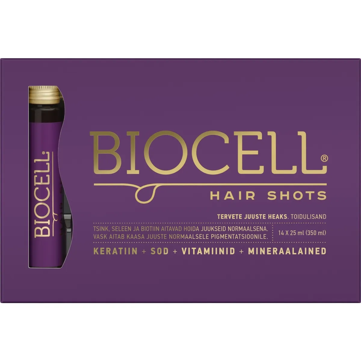 BIOCELL HAIR SHOTS 25ML N14