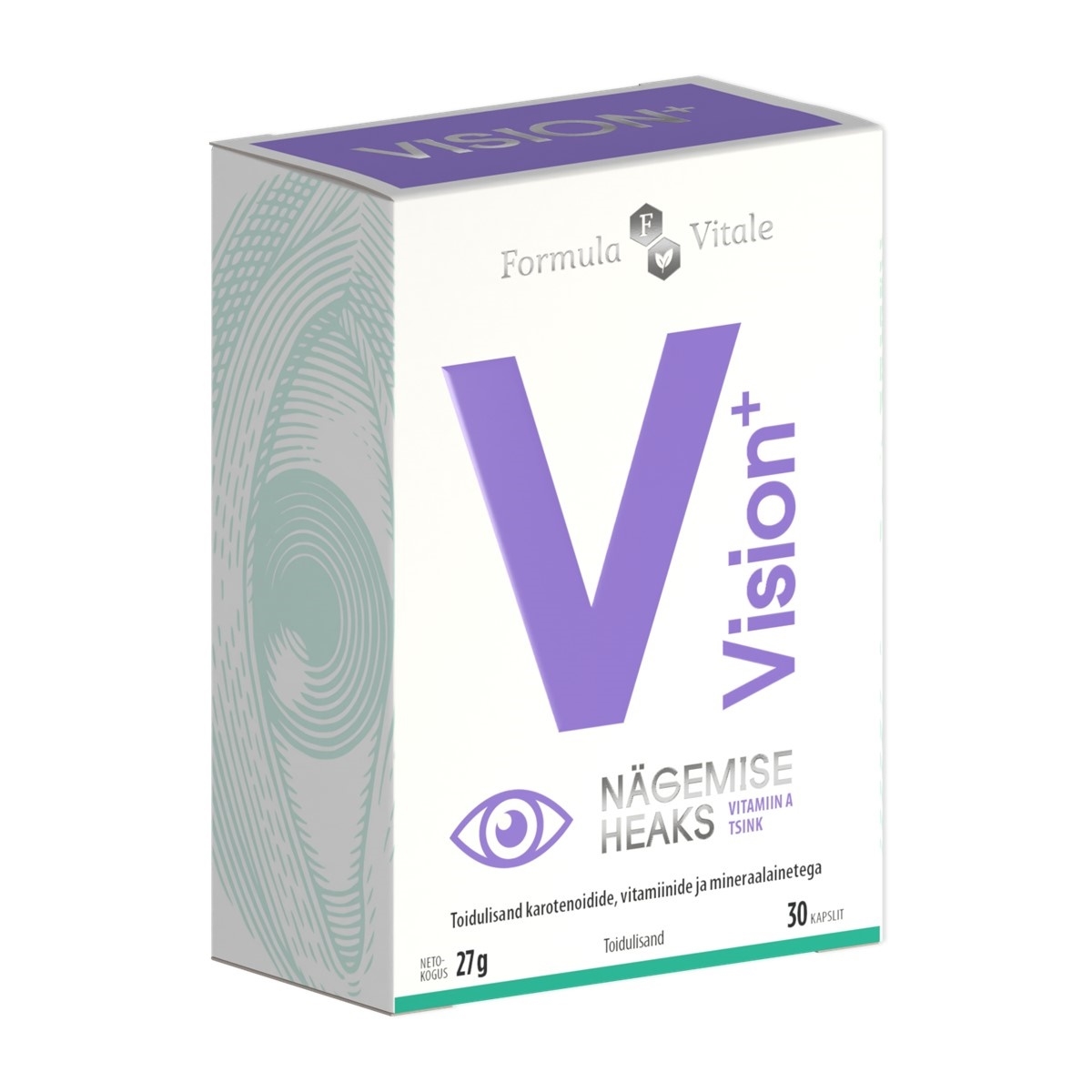 FORMULA VITALE VISION+ KAPSLID N30 - Product Image