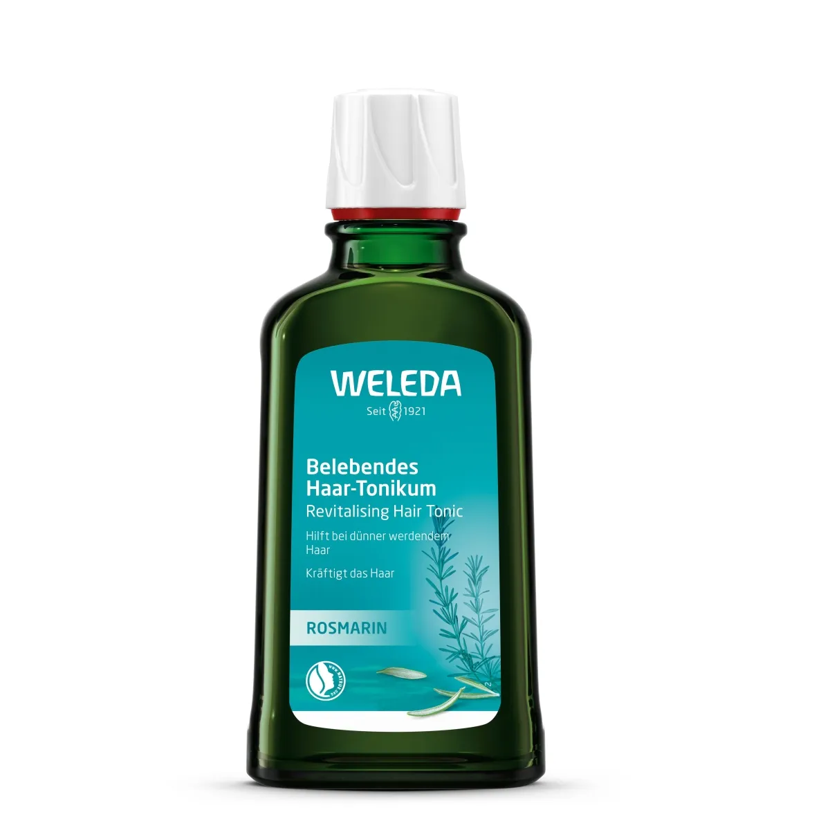 WELEDA JUUKSETOONIK TAASELUSTAV ROSMARIINIGA 100ML