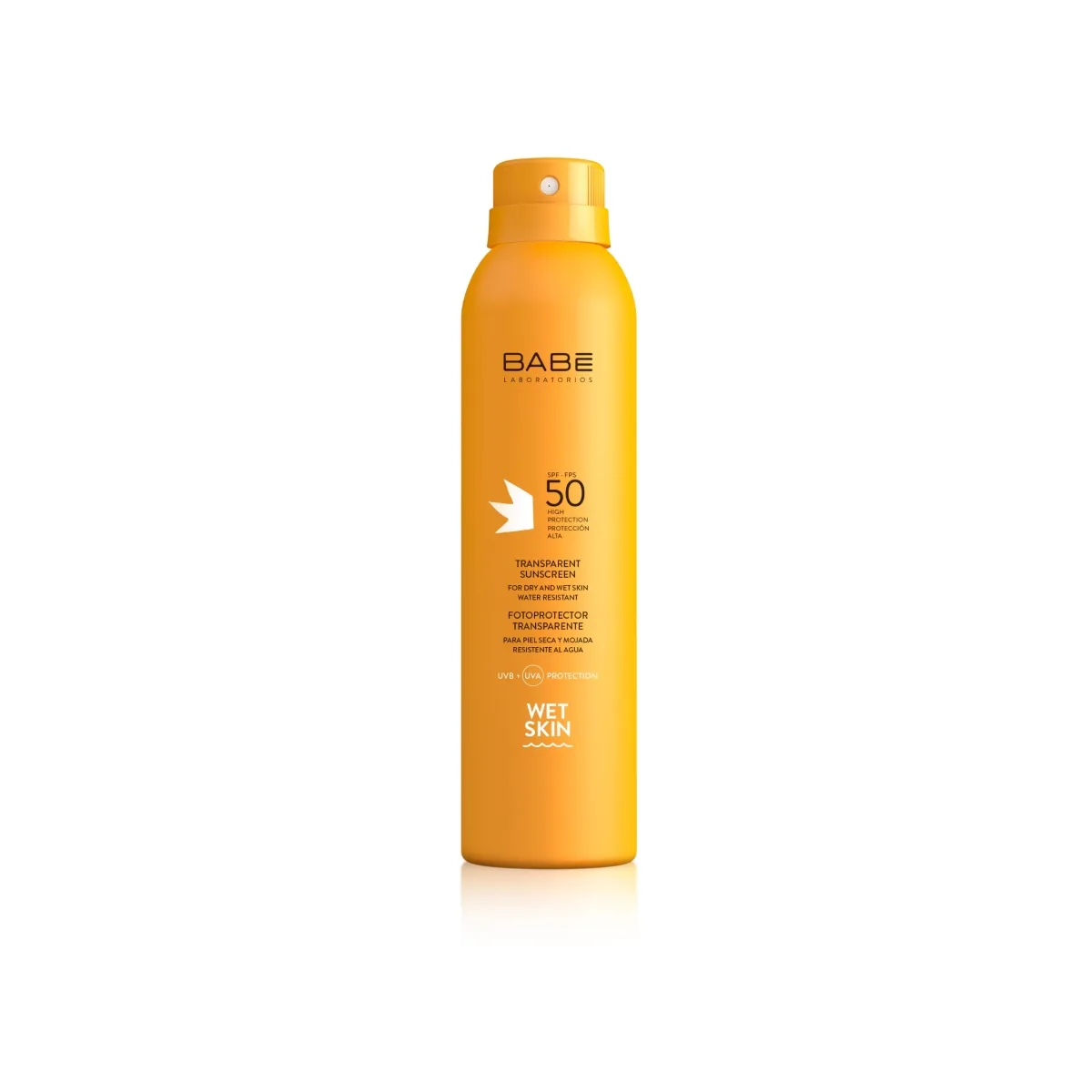 BABE PÄIKESEKAITSEAEROSOOL SPF50 VEEKINDEL 200ML