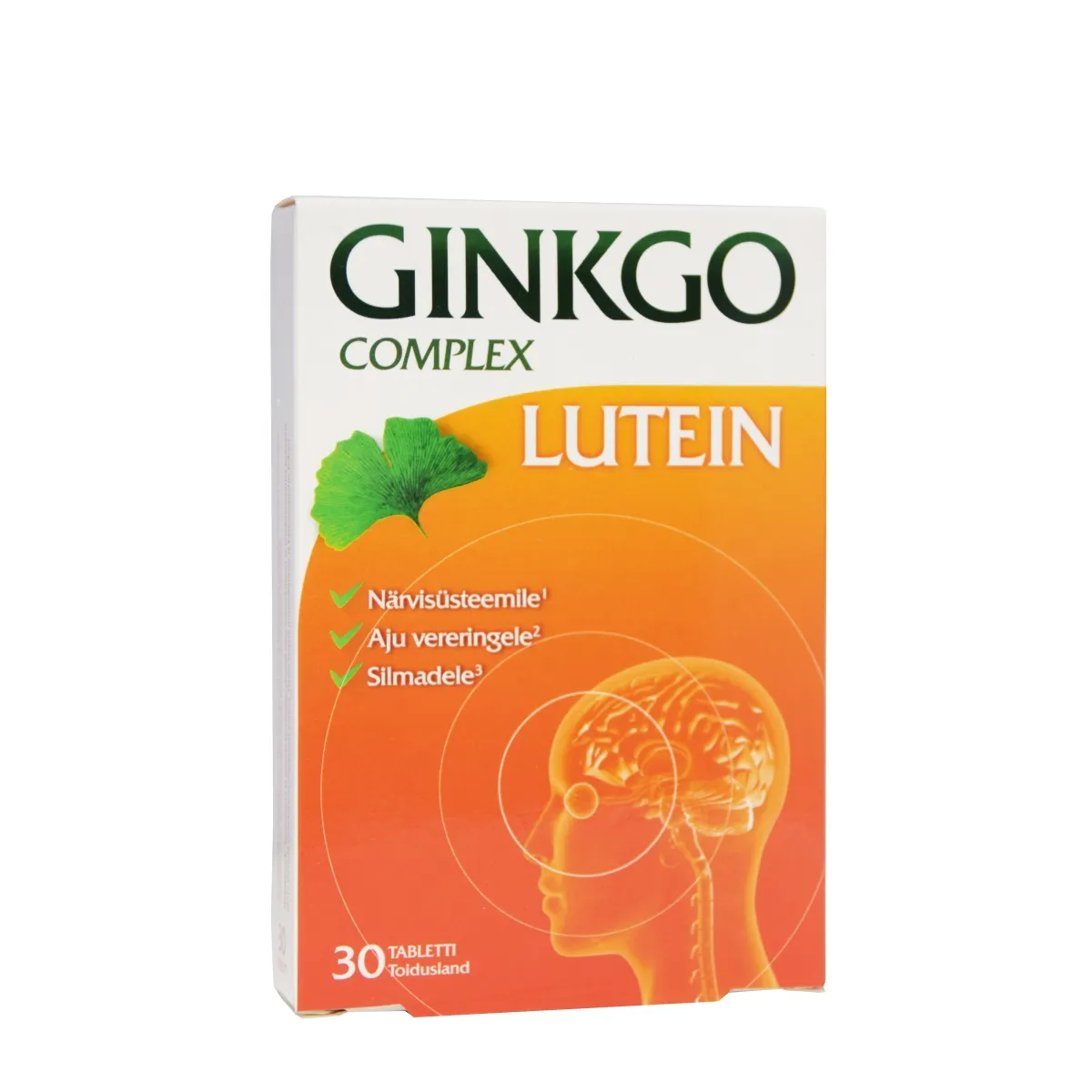 GINKGO COMPLEX LUTEIIN TBL N30 - Изображение товара