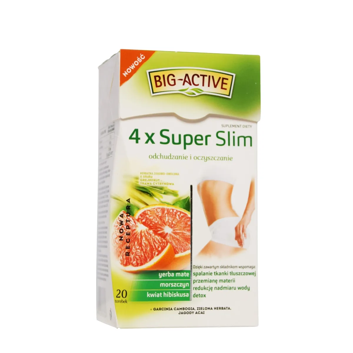 BIG-ACTIVE 4X SUPER SLIM TEE N20 - Изображение товара