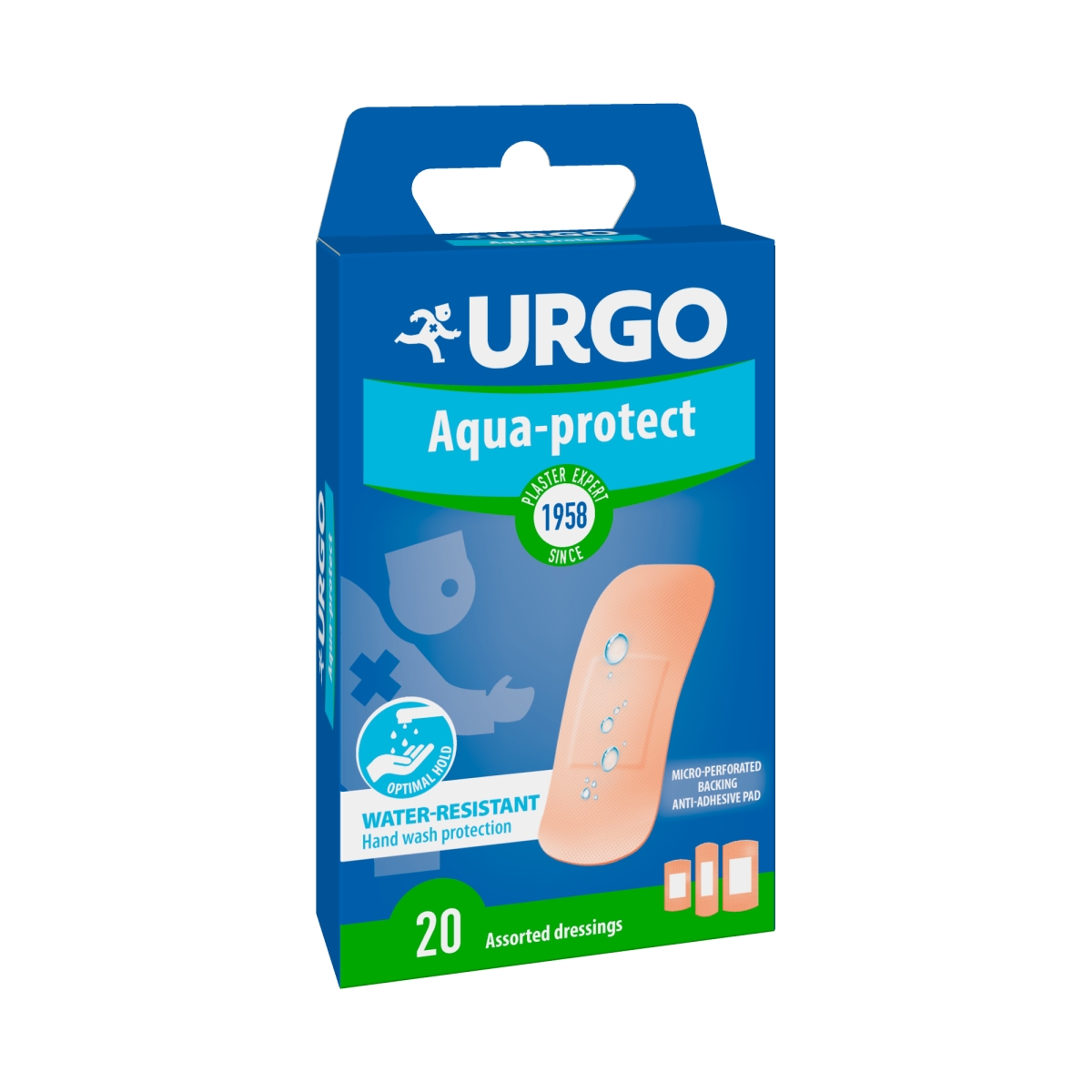 URGO PLAASTER AQUA-PROTECT N20 (3 SUURUST) - Product Image