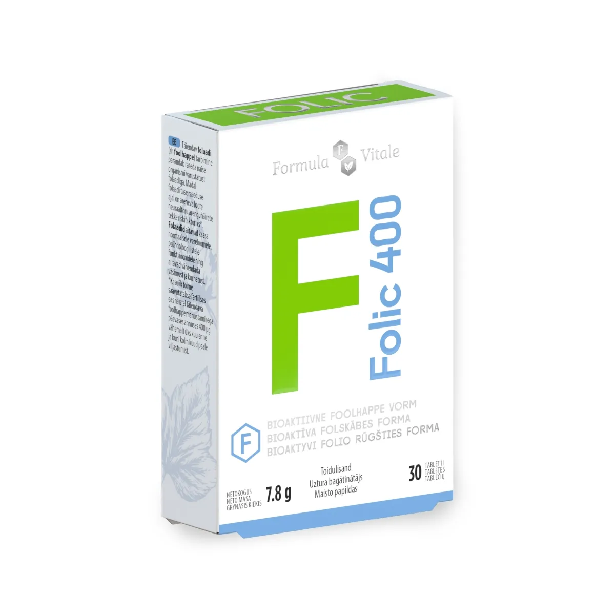 FORMULA VITALE FOLIC 400 N30 - Изображение товара