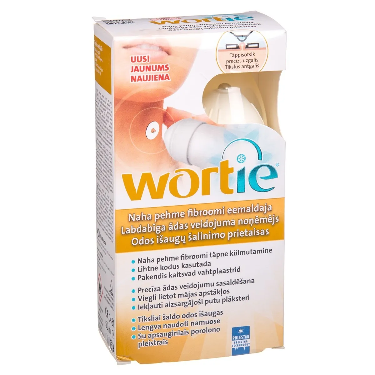 WORTIE NAHA PEHME FIBROOMI EEMALDAJA 50ML - Изображение товара