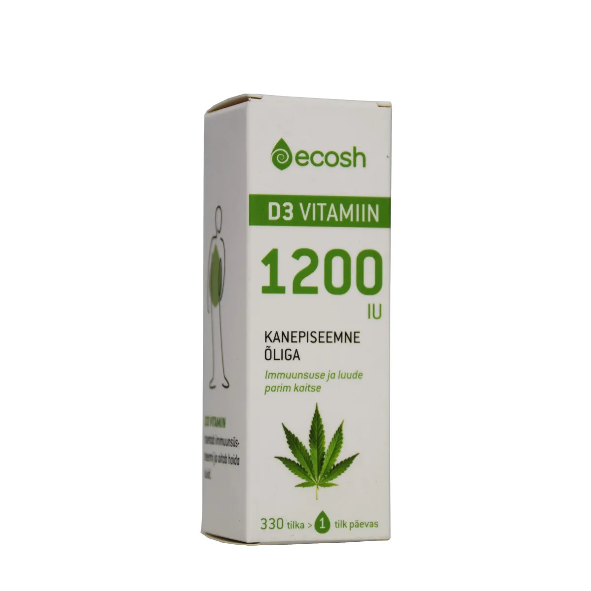 ECOSH D3-VITAMIIN TILGAD 1200IU/TILGAS 10ML KANEPIÕLIGA - Изображение товара