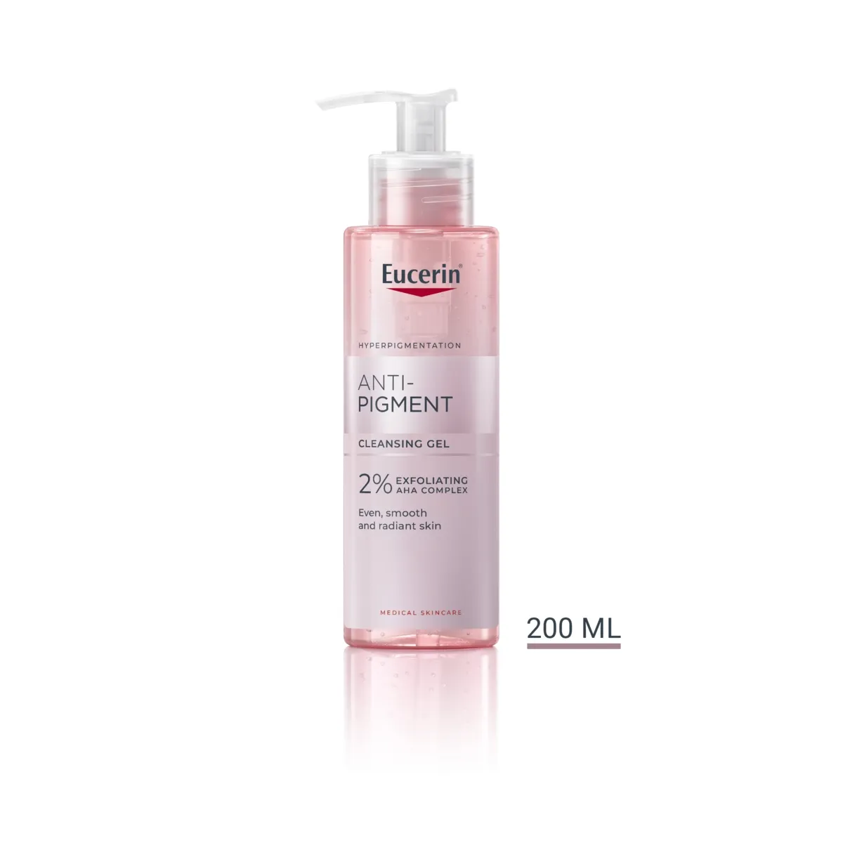 EUCERIN ANTI-PIGMENT PUHASTUSGEEL 200ML - Изображение товара