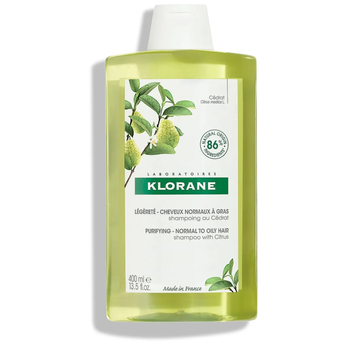 KLORANE SHAMPOON SIDRUNIEKSTRAKTIGA 400ML UUS - Изображение товара