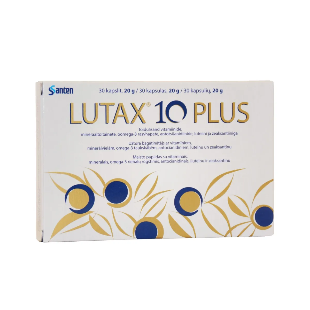 LUTAX 10 PLUS KAPSLID N30 - Product Image