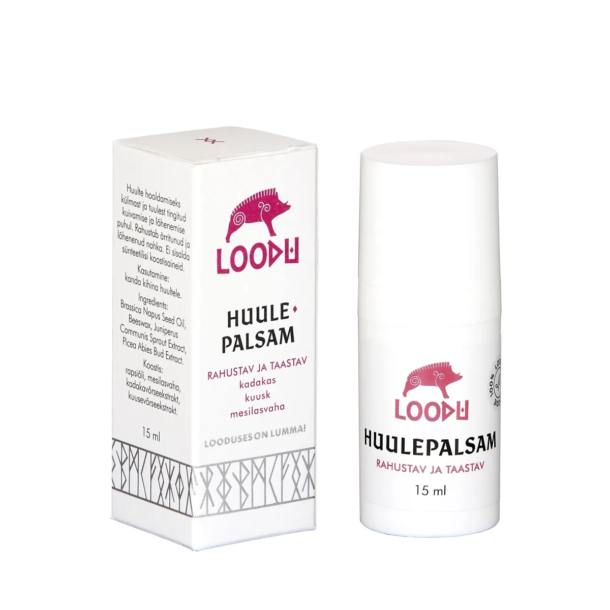 LOODU HUULEPALSAM 15ML - Изображение товара