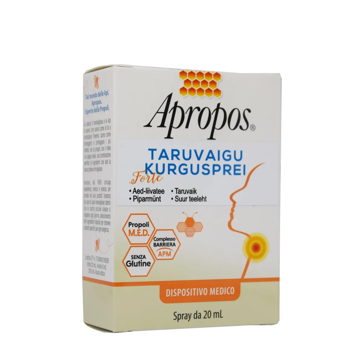 APROPOS TARUVAIGU KURGUSPREI FORTE 20ML - Изображение товара