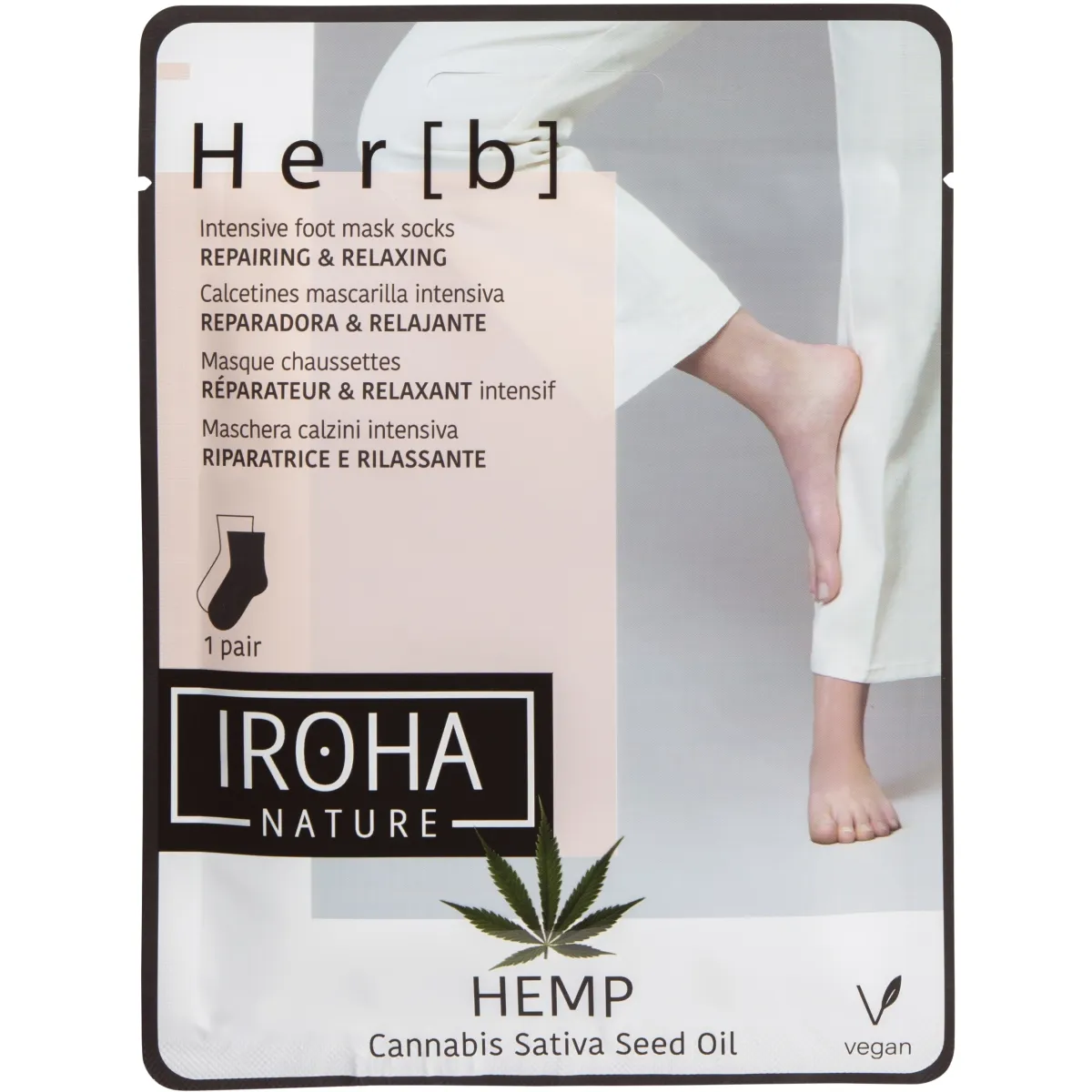 IROHA NATURE HOOLDAVAD SOKID JALGADELE KANEPI N2 - Изображение товара