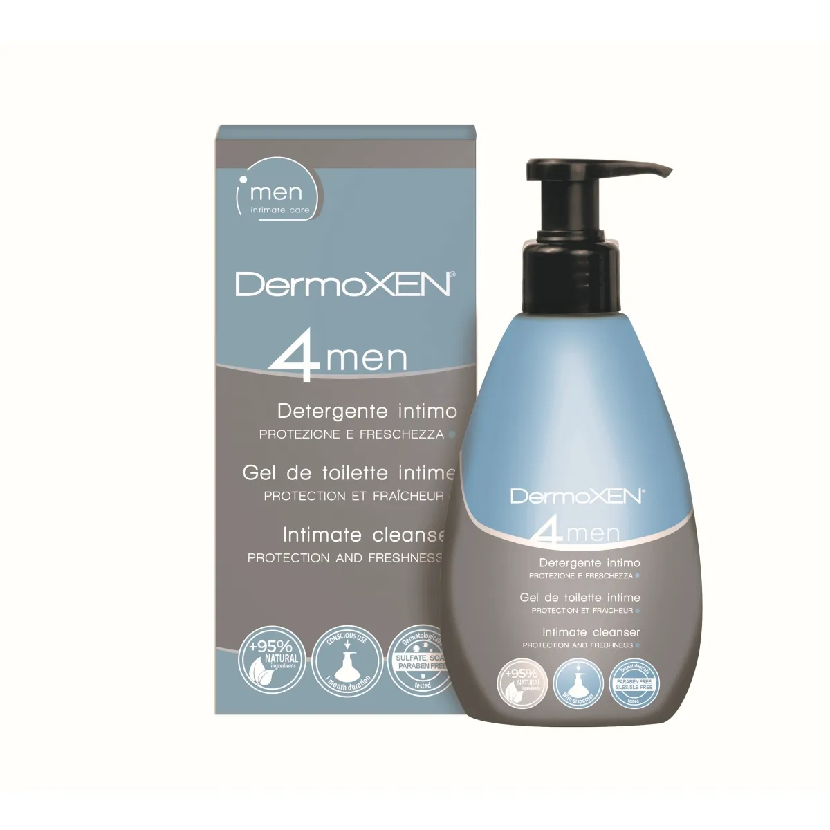 DERMOXEN 4MEN INTIIMPESUGEEL MEESTELE 125ML - Изображение товара