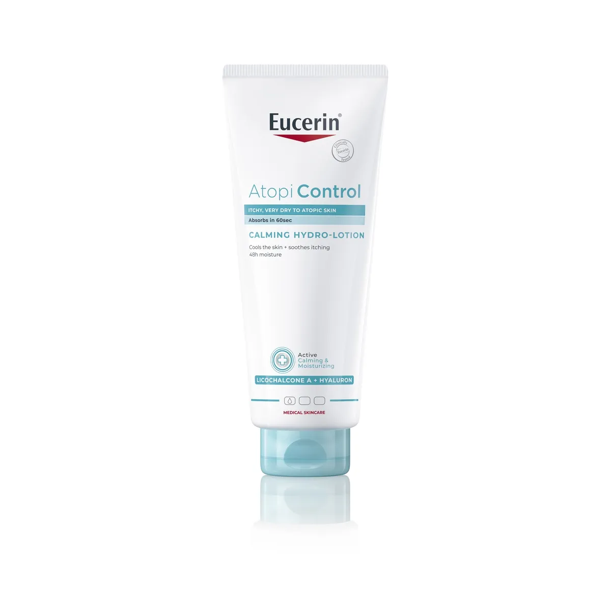 EUCERIN ATOPICONTROL EMULSIOON NÄOLE JA KEHALE RAHUSTAV 400ML - Изображение товара