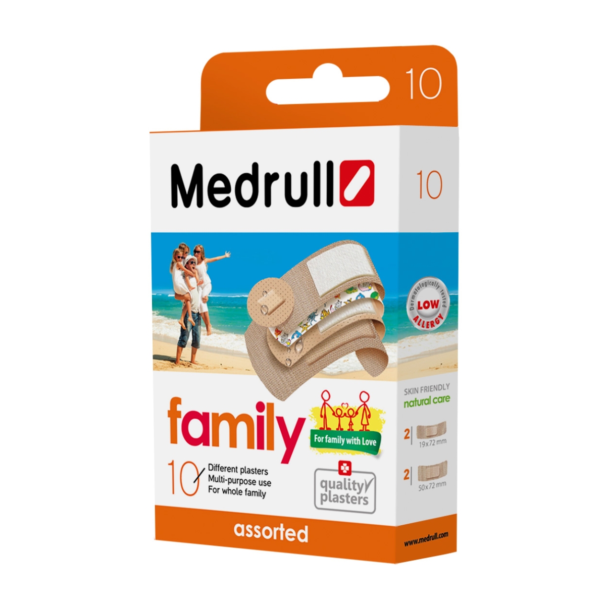 MEDRULL PLAASTER FAMILY N10 (5 SUURUST) VEEKINDLAD - Product Image