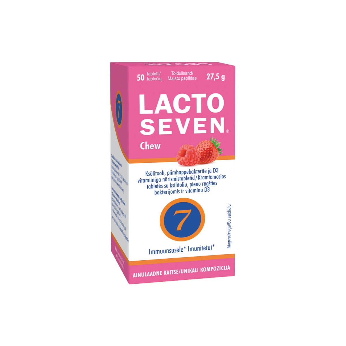 LACTOSEVEN CHEW NÄRIMISTBL N50 - Product Image