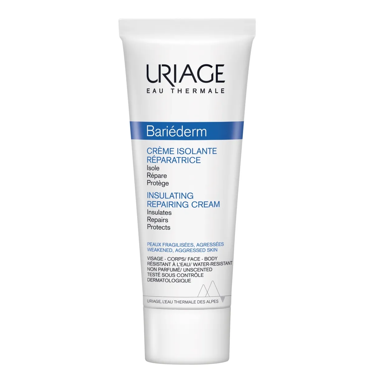 URIAGE BARIEDERM KREEM NÄOLE JA KEHALE TAASTAV 75ML - Product Image